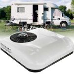 12v / 24v Dak-Dc-Airconditioner, Vrachtwagen-Camper-Dak-Airconditioner, Snelle Koeling En Verwarming, Energiebesparend En Geluidsarm Voor Auto'S/Semi-Vrachtwagens/Boottrailers/Aanhangwagens,White-24V