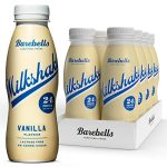 Barebells Romige eiwitshake - suikerarm, 24 gram eiwit per fles, lactosevrij - vanille milkshake, 8 x 330 ml