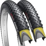 Beste MTB banden combinatie Fincci Paar 29 x 2,0 Inch 50-622 Banden voor MTB Berg Hybrid Fiets (Pak van 2)