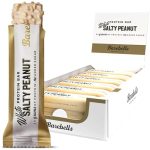Barebells Eiwitrepen, heerlijke eiwitrepen met chocolade, suikerarm, 20 gram eiwit, zonder palmolie, White Salty Peanut, 12 x 55 g