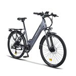 nakxus 26M208 E-bike, elektrische fiets, 26 inch, trekkingfiets, E-stadsfiets met 36 V en 13 Ah lithium-accu voor een lang bereik tot 100 km, 250 W motor, EU-compatibele vouwfiets met app