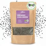 RheinNatur Biologische chiazaden 1 kg - 100% biologische chiazaden - rijk aan eiwitten, vezels en omega-3 vetzuren - ideaal voor salades, yoghurt, muesli en chia water - zak van 1000 g