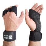 Beste CrossFit grips Bear Grip - Open Workout Handschoenen voor Crossfit, Bodybuilding, callisthenics, Powerlifting (S)
