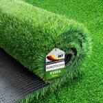 KARAT Sky kunstgras, outdoor grastapijt, per meter, grastapijt, kunstgras, gazon voor balkon en tuin, gazon, tapijt voor buiten, op maat, 14 mm hoog, Riviera 200 x 400 cm