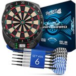 DartPro elektronische dartborden - Dartbord met 6 dartpijlen [draadloos te gebruiken] - Innovatieve dartmachine met 65 variaties - Voor 1 tot 8 spelers