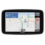 TomTom GO Camper Tour-navigatiesysteem voor campers en caravans, met 6-inch scherm, camper- en caravan-POI's, updates via Wi-Fi, TomTom Traffic, waarschuwingen voor flitsers en kaarten van Europa