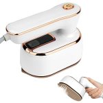 AUAUY Stoomstrijkijzer mini, 1000 W, reisstrijkijzer, handstrijkmachine