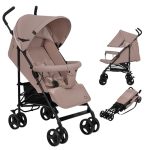 LIONELO Elia Wandelwagen, Lichtgewicht Buggy, Inklapbaar met Eén Hand