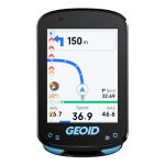 Geoid CC600 GPS-fietscomputer, 2,4-inch kleurenbeeldscherm, draadloos, waterdicht, fietssnelheidsmeter, navigatie, aangepaste gegevens, meerdere talen, wifi, bluetooth en ANT+