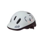 Polisport 8740200064 Babyhelm Koala XXS (44–48 cm) – Grijs | Unisex Fietshelm met 6 Ventilatiegaten, Lichtgewicht, Verstelbaar, Veilig, Baby Fietshelm en Peuterhelm