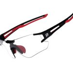 ROCKBROS Fietszonnebril Sportbril Dames Heren Fotochromatisch met UV400 Bescherming Fietsbril Transprante Meekleurend voor Buitensporten Zoals Fietsen, Autorijden, Hardlopen, Vissen, Fietsen