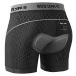 NOOYME Fietsbroek voor Heren met 4D Ademend Zitkussen - Sneldrogende, Elastische en Lichte Onderbroek