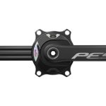 Beste vermogensmeter racefiets Magene PES P515 fiets-vermogensmeter, crankarmset, basis 4 bouten, 110BCD, trapfrequentie-pedaalbalans, 24 mm stalen spindel, 165 mm