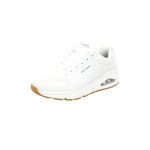 Skechers Uno Stand On Air heren Trainers Laag-top, White Durabuck Trim, 42 EU