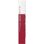 Maybelline New York - SuperStay Matte Ink Lipstick - 80 Ruler - Rood - Matte, Langhoudende Lippenstift - 5 ml - De rode, langhoudende lipstick blijft tot 16 uur lang zitten