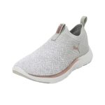 Beste fitness schoenen dames Puma Softride Mayve hardloopschoenen voor dames, PUMA Softride Mayve hardloopschoenen voor dames, wit-zwart-zilver, 8, Asgrijs PUMA Wit Rose Goud, 42.5 EU