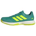 Beste hockeyschoenen adidas Uniseks-Volwassen HOCKEYSTAR, pure teal/lucid lemon/off white, 48 2/3 EU