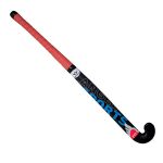 Angel Sports Hockeystick voor volwassenen, uniseks, rood - 34 -inch