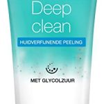 Beste chemische peeling thuis Neutrogena Deep Clean huidverfijnende peeling, zachte waspeeling met glycolzuur, reinigingspeeling, bescherming tegen schadelijke stoffen van buitenaf, 1 x 150 ml