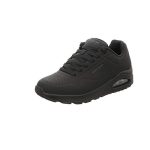 Skechers Uno Stand On Air heren Trainers Laag-top, Black Durabuck Trim, 43 EU