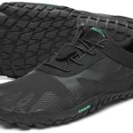 SAGUARO Blotevoetenschoenen Heren Dames Trailrunning Schoenen Lichtgewicht Antislip Barefoot Minimalistische Schoenen voor Fitness Wandel Trekking Hiking, Olie Zwart, 43 EU