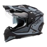 O'NEAL Enduro Helm Sierra R, Schwarz Grau, S, 0818-0
