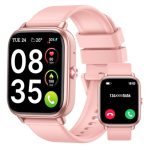 Smartwatch voor Mannen en Vrouwen, 1,83" HD Horloge met Bluetooth Bellen, 110+ Sportmodi, Fitness Tracker met 1000mAh Batterij, 20 Dagen Batterijduur, IP68 Waterdichte Smartwatch voor Android/iOS