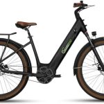 SachsenRAD E-SUV C5 Centro riem met diefstalbeveiliging, ATB All Terrain e-bikes, middenmotor met diepe instap, alarmsysteem, elektrische fiets, kleurendisplay, dames en heren, pedelec