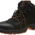 Urgent Werkschoenen, veiligheidsschoenen, business, industrie, bouw, productie en industriële benodigdheden, werklaarzen 103 SB, zwart en oranje., 43 EU