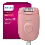 Philips Epilator Series 2000, epilator met snoer, voor benen ontharingsapparaat voor vrouwen, model BRE229/00