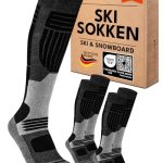 Merino Skisokken Heren 2 Paar Zwart 43-46
