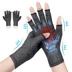 ACWOO Compressiehandschoenen voor artritis, verwarmt vingergewrichten, verlicht pijn, reumatoïde artritis, carpale kanaal, vermindert pijn en bevordert genezing (M)