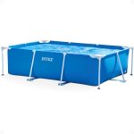 Intex 28272NP Metal Frame Zwembad, 300 cm x 200 cm x 75cm Rechthoekig Blauw