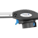 Högert Technik - Soldeerbrander – gasbrander voor huishouden, gastronomie, visserij, ambachtelijke en autowerkplaatsen – piëzo-ontsteking – brander met butaan-/propaan-butaangas – eenvoudig en veilig