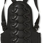 protectWEAR Unisex RP-2-L rugbeschermer voor volwassenen, zwart, L EU