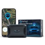 SALIND 11 4G - GPS-tracker auto, motor, voertuigen en vrachtwagens met magneet, ongeveer 40 dagen batterijduur (tot 90 dagen in standby-modus)