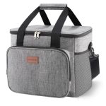 Hioutdoor Koeltas voor maaltijden, 15 l, grijs