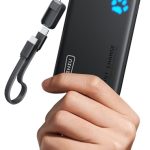 INIU Powerbank, 45 W, 10000 mAh, lichtste en klein maar sterk (USB C in & out), PD3.0 externe mobiele telefoon batterijen met zaklamp, compatibel met iPhone 17 16 15 Pro Max Mini Samsung S24 S23, iPad