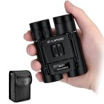 Beste kleine verrekijker Flintronic 8 x 21 HD Telescoop Mini Verrekijker Waterdicht Draagbaar, Opvouwbaar Compact Zakformaat Klein en Lichtgewicht voor Volwassenen Kinderen Jagen, Sightseeing, Vogels kijken, Wandelen, Camping