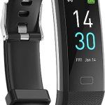Beste hartslagmeter horloge Septoui Fitnesstracker met Hartslagmeter, Bloeddruk, Fitnesshorloge Waterdicht IP68, 16 Sportmodi, Stappenteller, Calorieënteller, Activiteitstracker Dames Heren Kinderen, Smartwatch iOS en Android