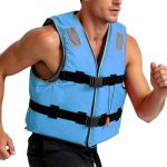 Life Safety Vest, zwembadjas voor volwassenen, wateruitrusting met stevige laag, verstelbare riem met verfijnde textuur, 57 x 53 cm outdoor categorie, kajak utility voor , varen, paddleboarden