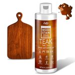 Watergebaseerde houtbeits - Teak | Houtbeits voor binnen- & buitemeubels, kasten, planken, deuren, geurarm & onschadelijk, sneldrogend, meerdere klassieke tinten - 250ml / 8.5fl.oz
